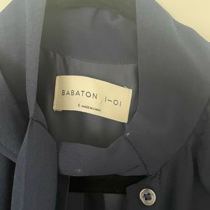 Babaton long blue dress.  size 6.